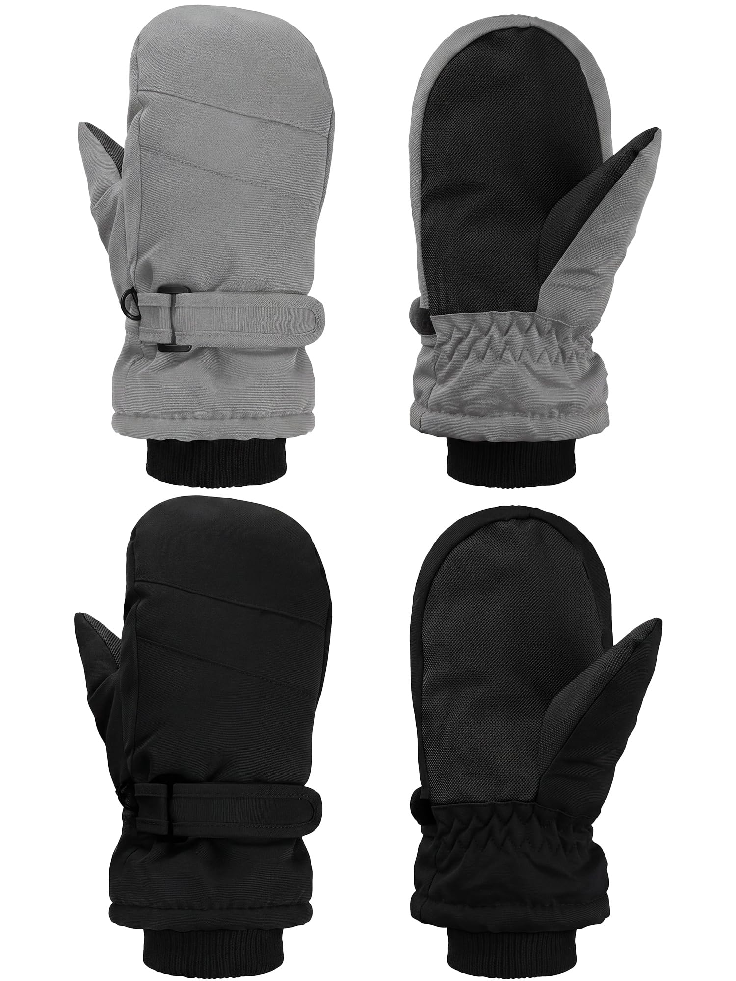 SATINIOR Kids Snow Mittens Ski Gloves