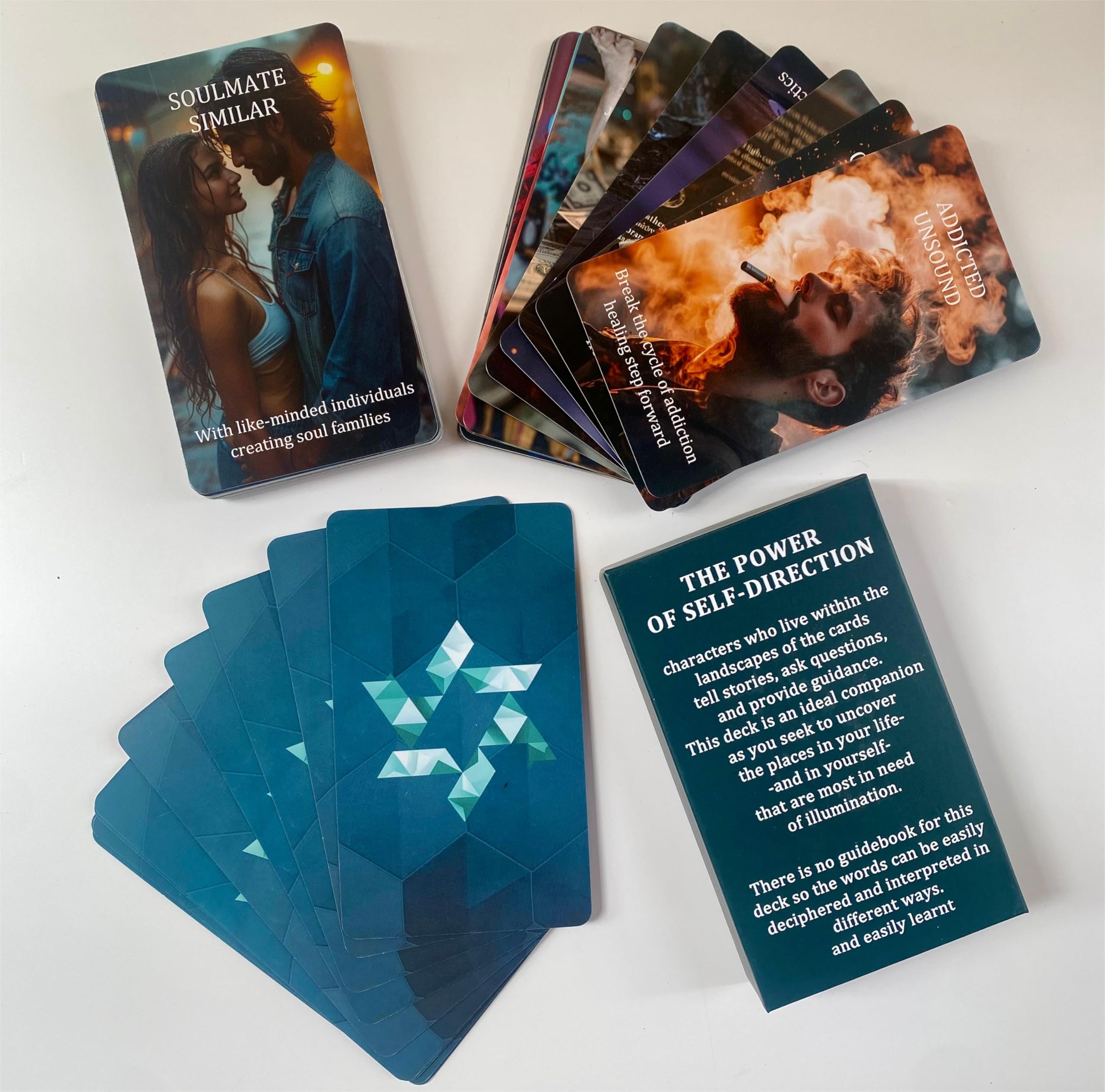 LIGHTOF JUSTICE Craving clarity and insight?energy oracle cards unravelling The hidden paths of work, life, emotions - Image 3