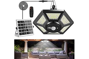Premium 180 LED Solar Pendant Light
