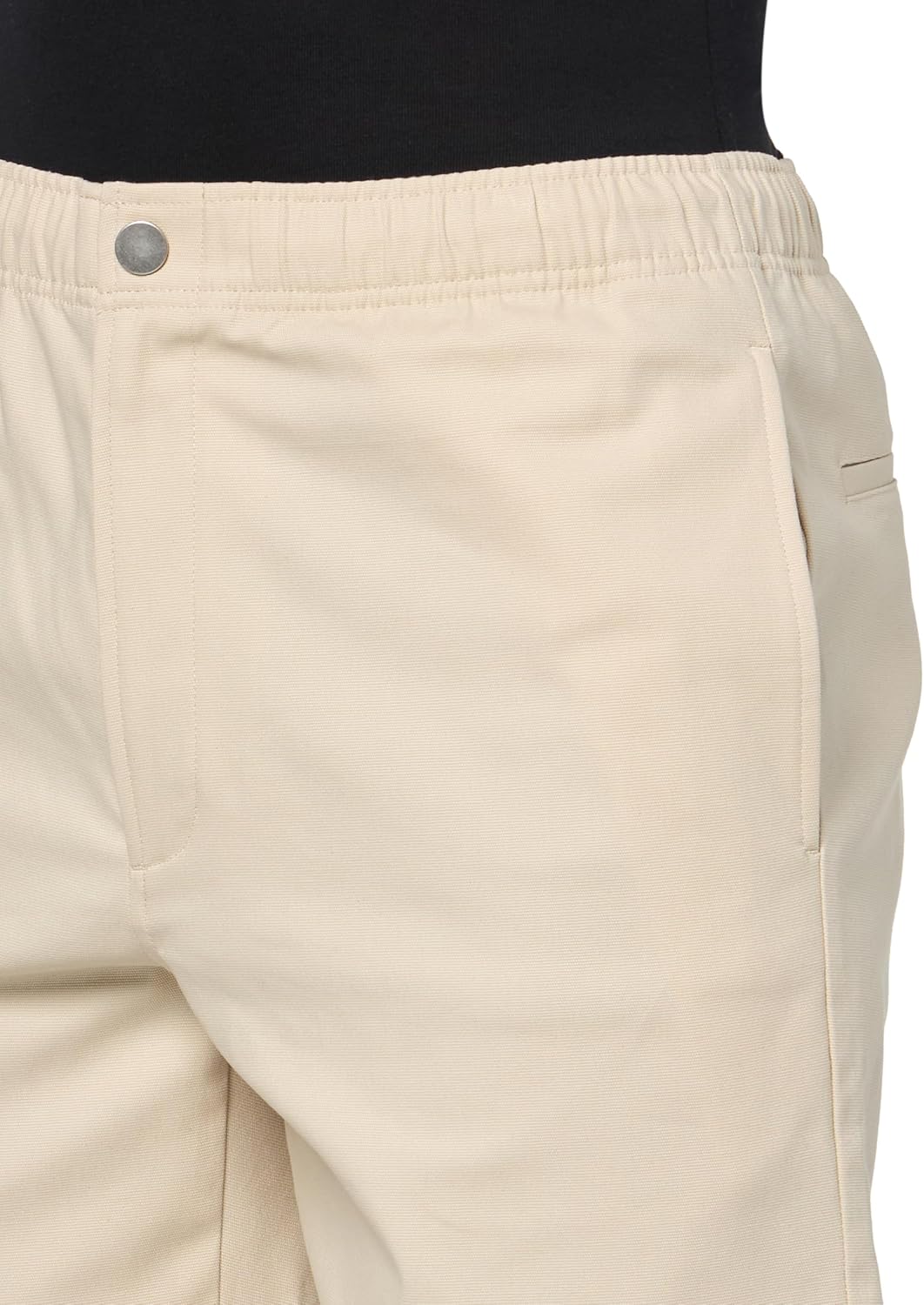 Theory Men Easy Short 6H in Canvas Stretch, Sand - Image 3