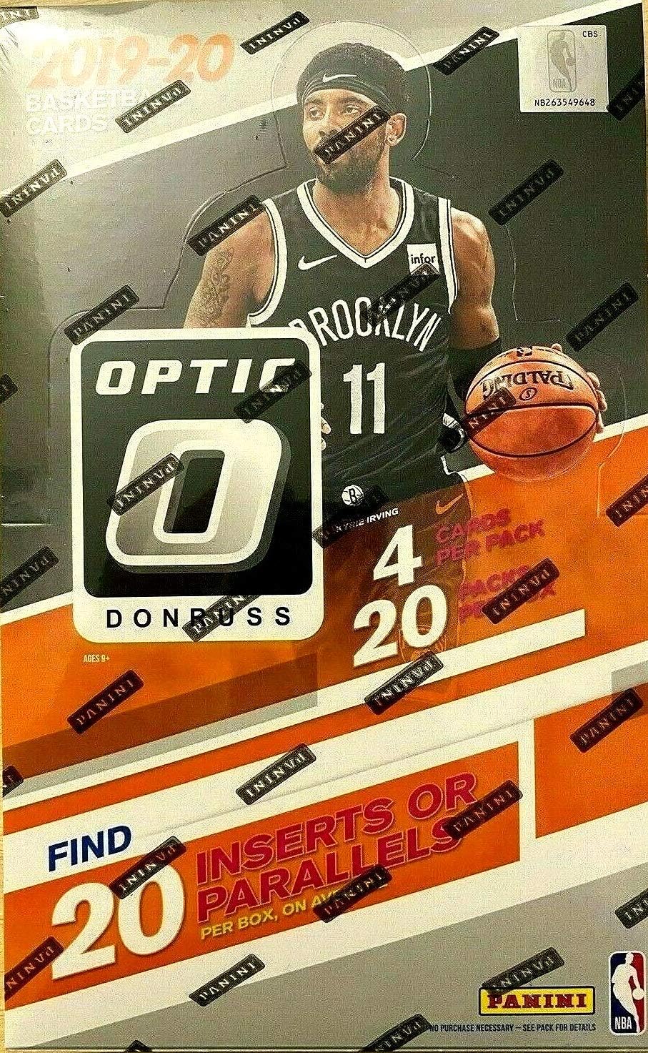 2019/20 Panini Donruss Optic NBA Basketball RETAIL box (20 pks/bx)