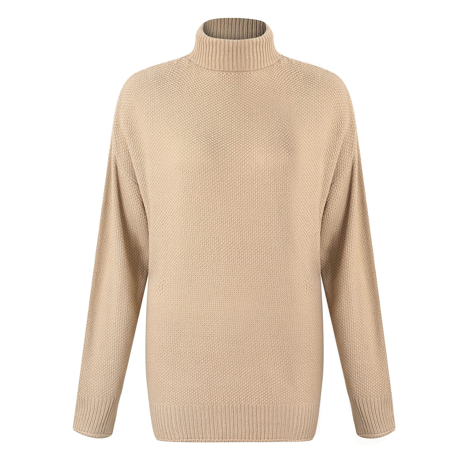 Pull,pull à Col Roulé Et Manches Longues Pour Femme, Pull Tricoté