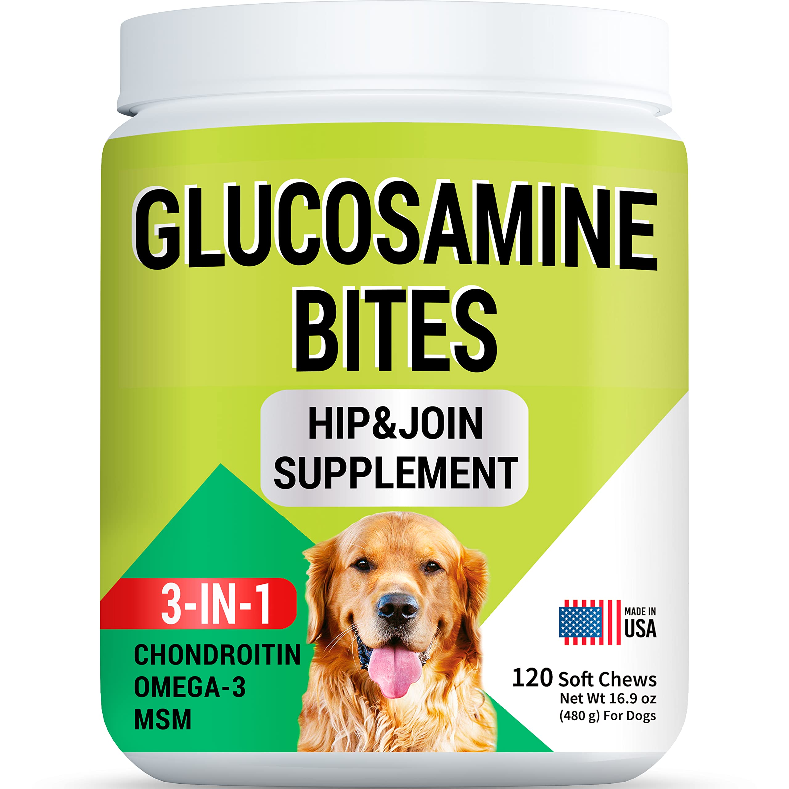 Buy GOODGROWLIES Glucosamine Bites Joint Pain Supplement Advanced