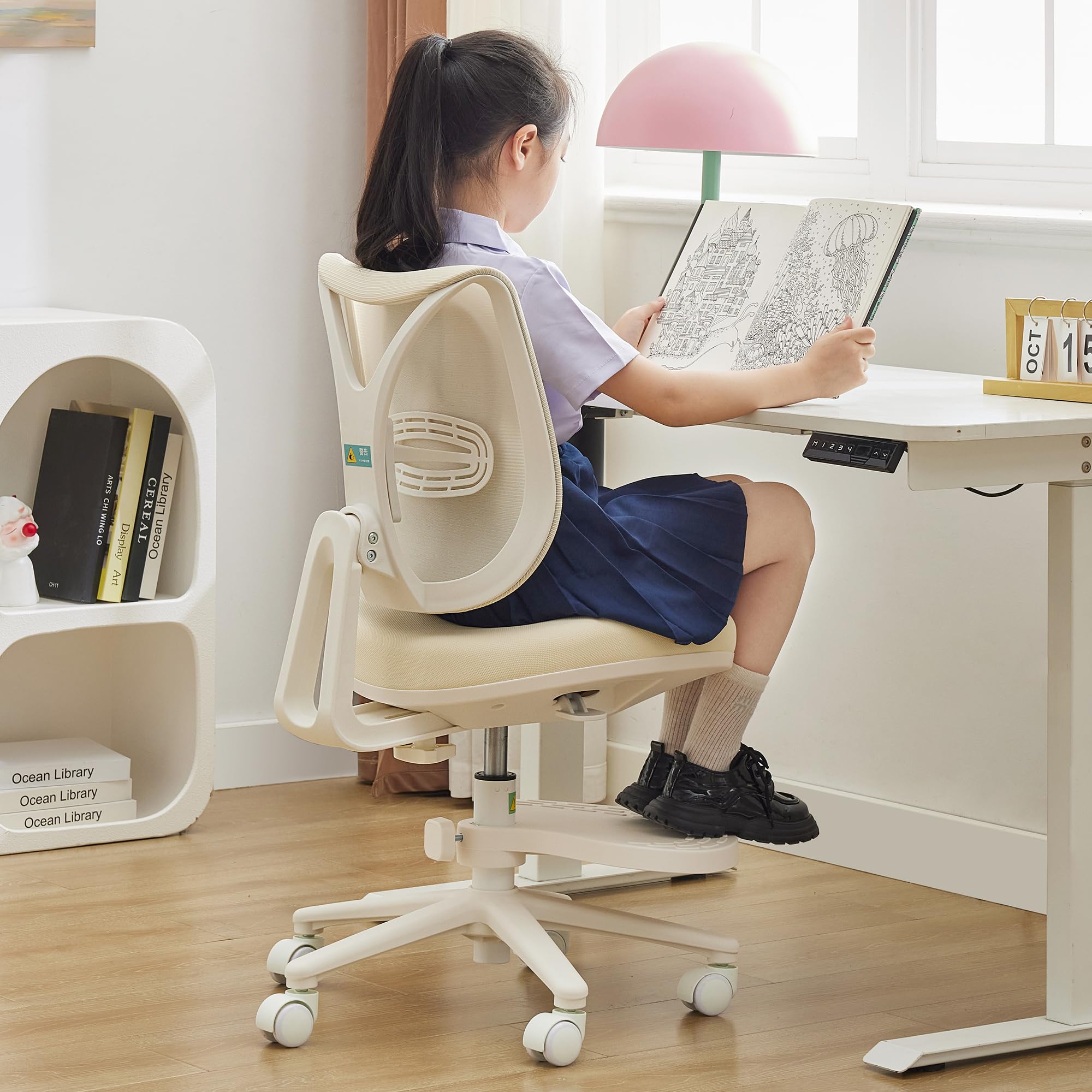 Amazon.co.jp: NATURFEN 学習椅子 小学生 高校生 勉強椅子 7 