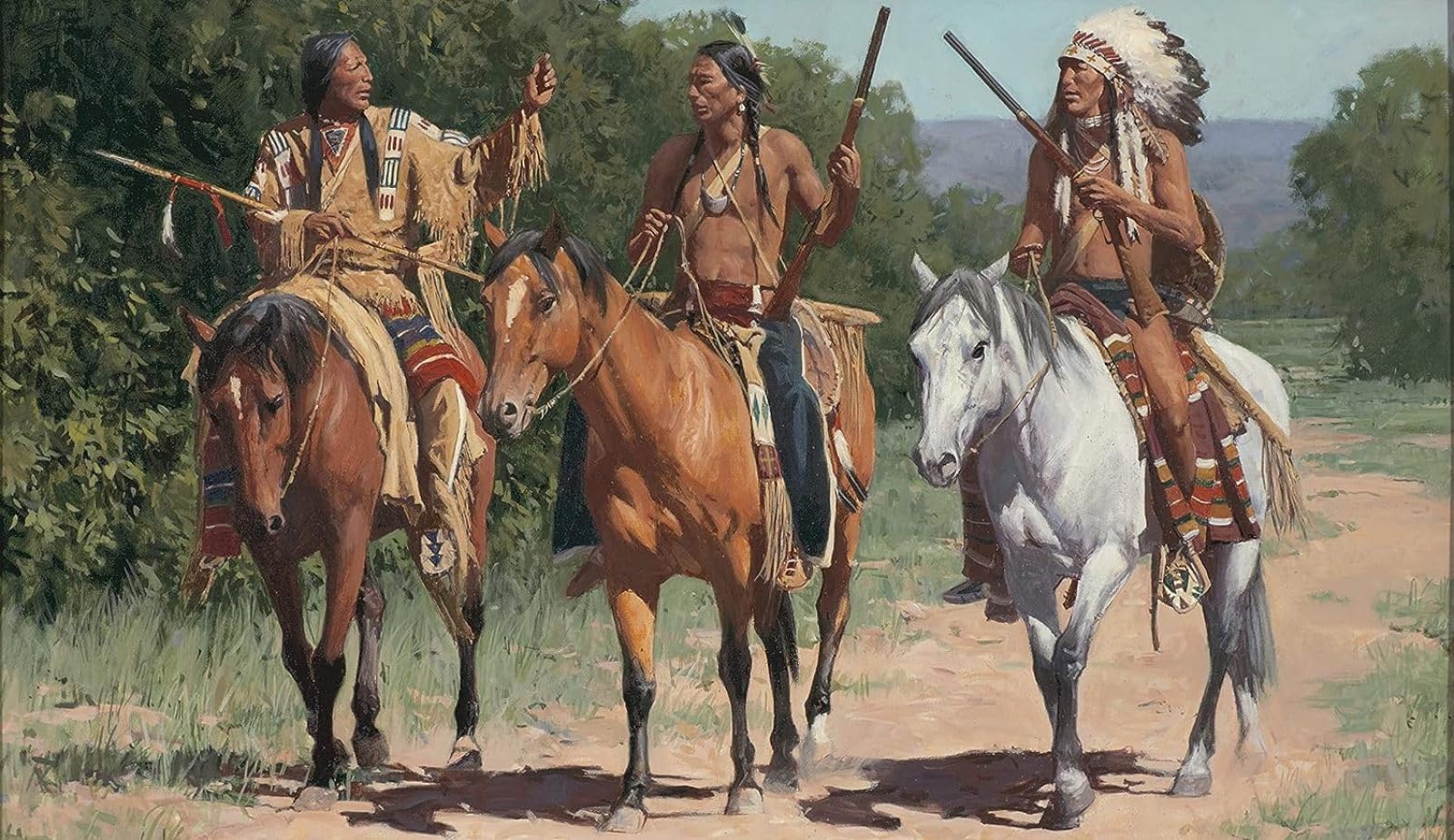 Jigsaw Puzzles 2000 Pieces For Adults And Kids Native American Indian Horse Jigsaw Puzzles For Home Decoration 70x100CM