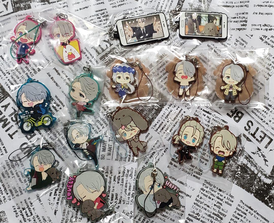 Amazon.co.jp: ユーリ!!! on ICE ラバーストラップ ラバスト 