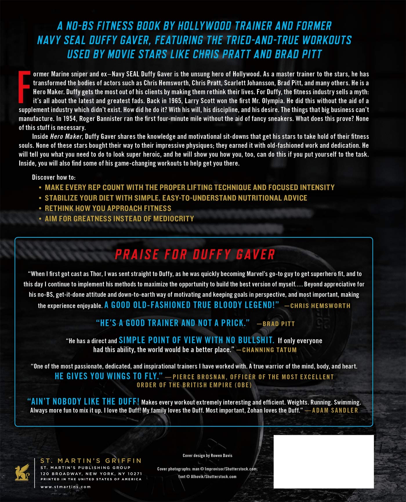 Hero Maker 12 Weeks to Superhero Fit: A Hollywood Trainer's Real Guide to Getting the Body You've Always Wanted