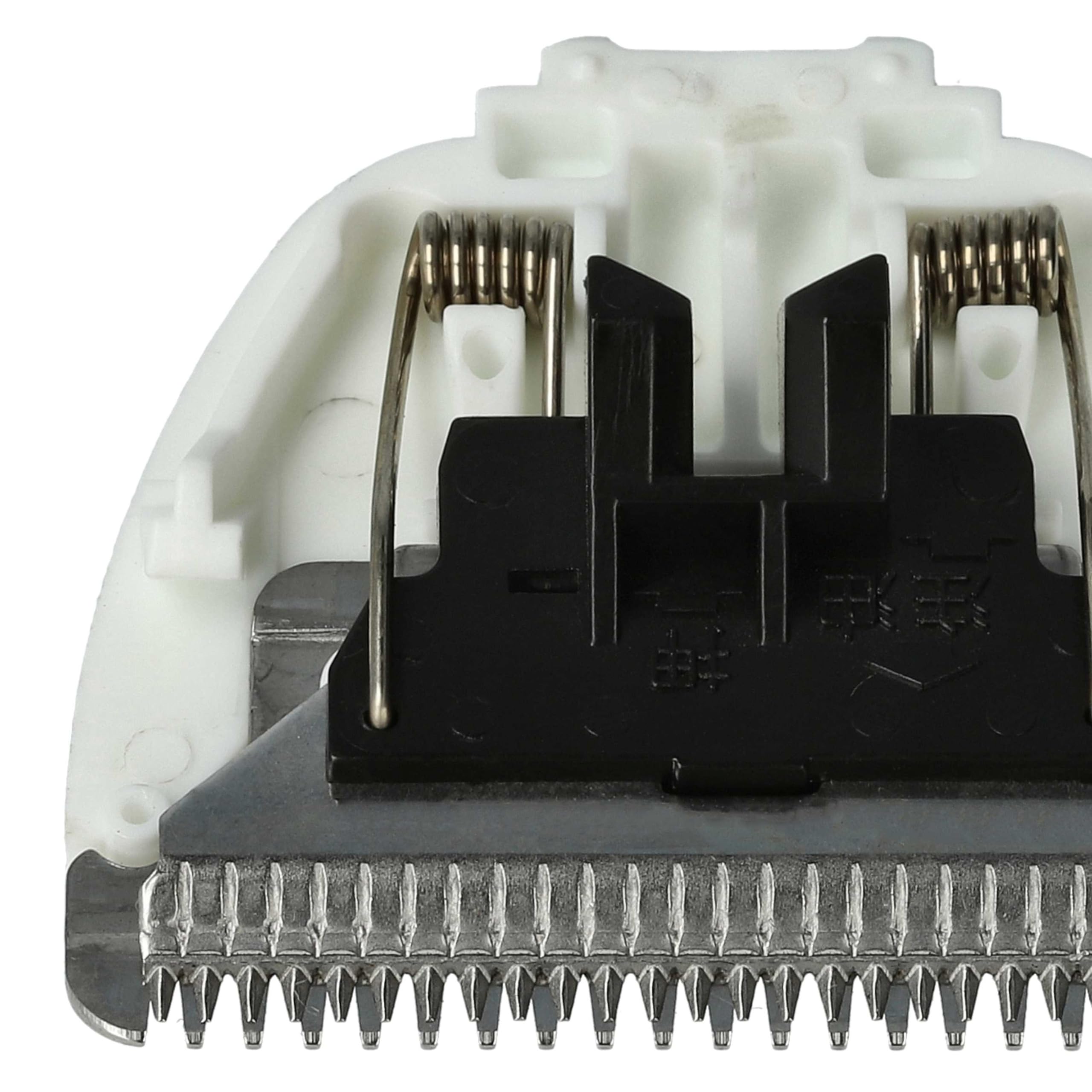 vhbw 2x testina compatibile con Panasonic ER 503, ER 148, ER 149, ER 146, ER 147, ER 1420, ER 1421, ER 1410, ER 1411 tagliacapelli, bianco