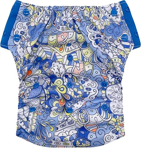 Miniatura 7 de Almohadillas elevadoras de pañales, inserciones de rayón a presión para pañales de tela (talla 3/solo insertos, paquete de 3)