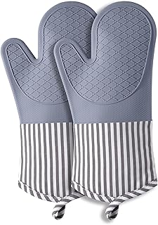 Silicone Silicone Heat Resistant Oven Mitts