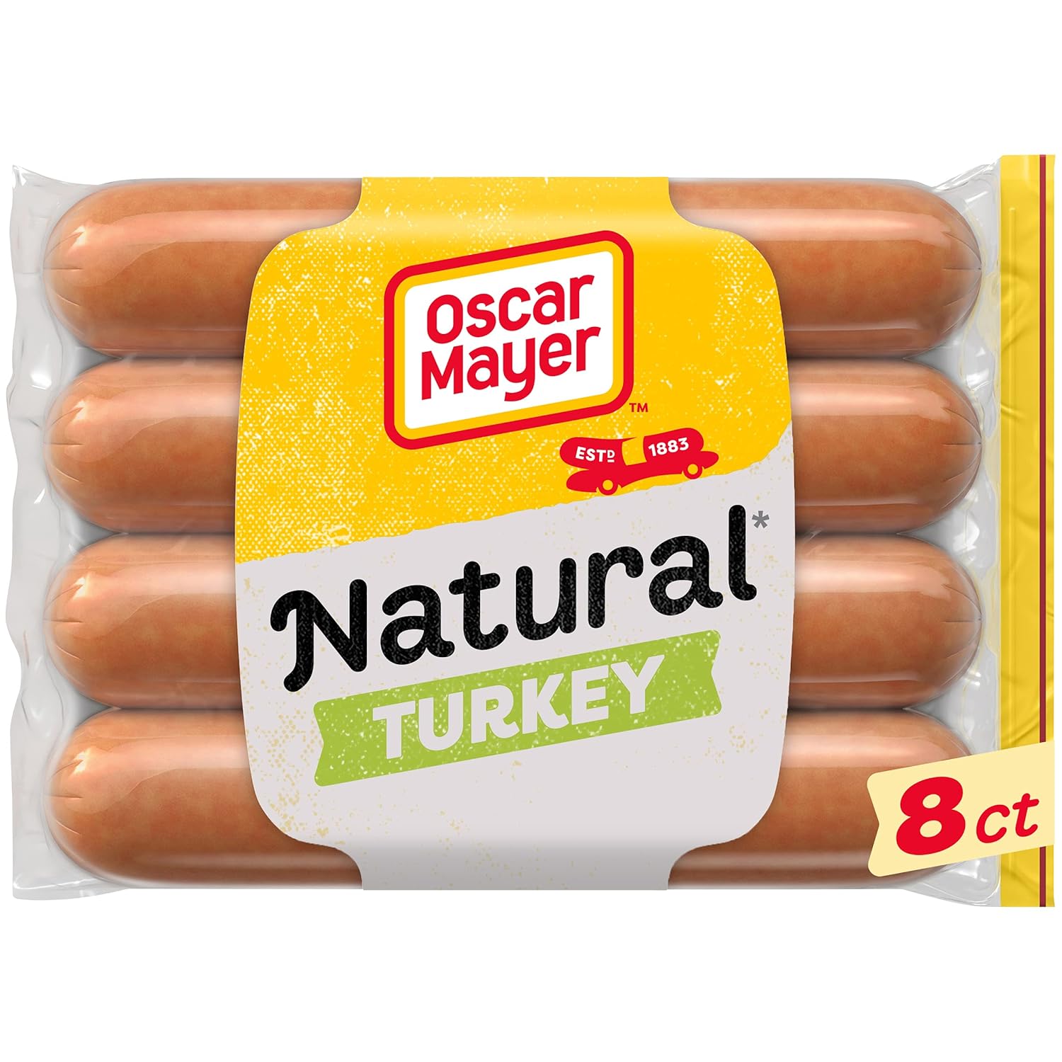 Oscar Mayer Natural Selects Uncured Turkey Franks Hot Dogs