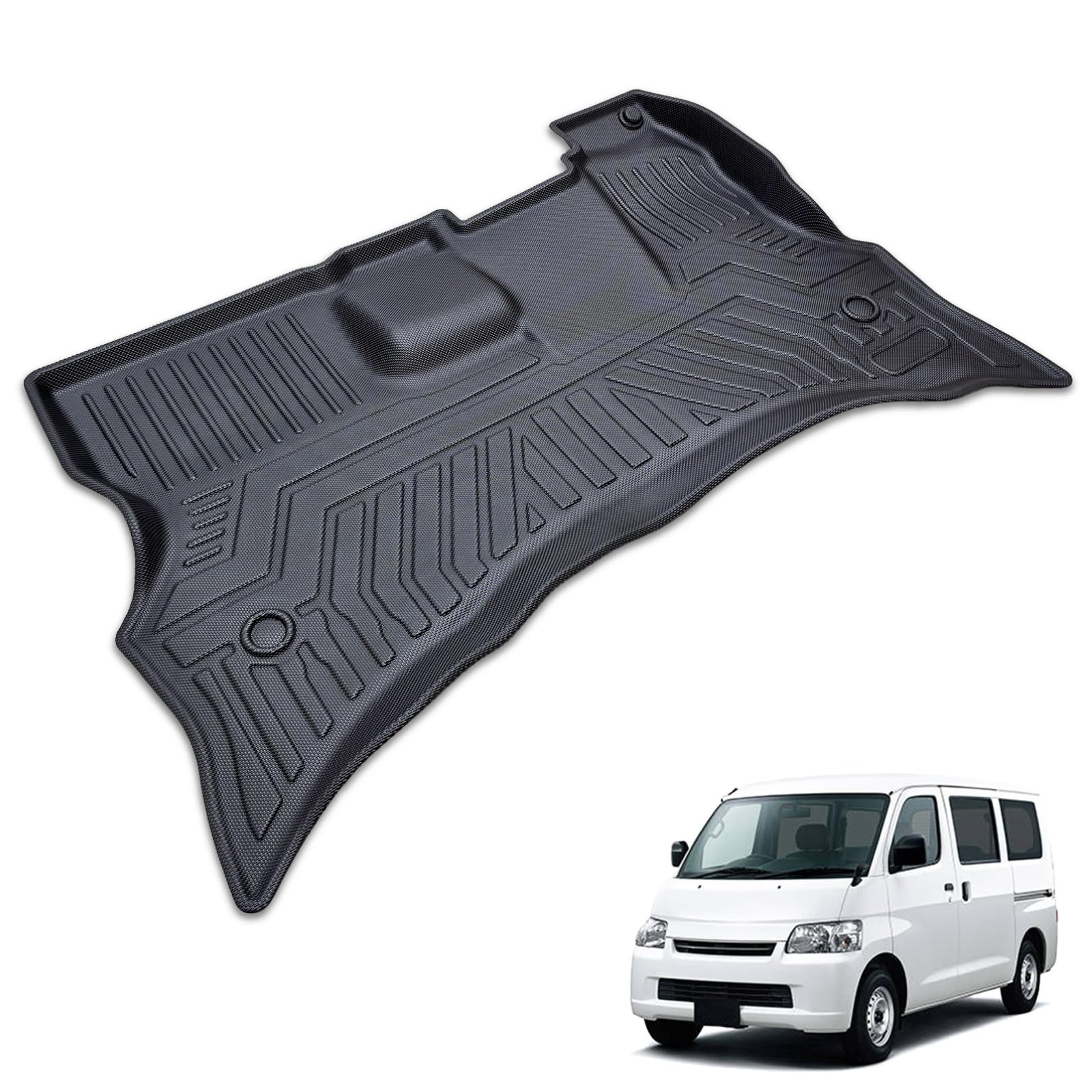 Amazon | タウンエースバン AT車 フロアマット 1列目 運転席 助手席