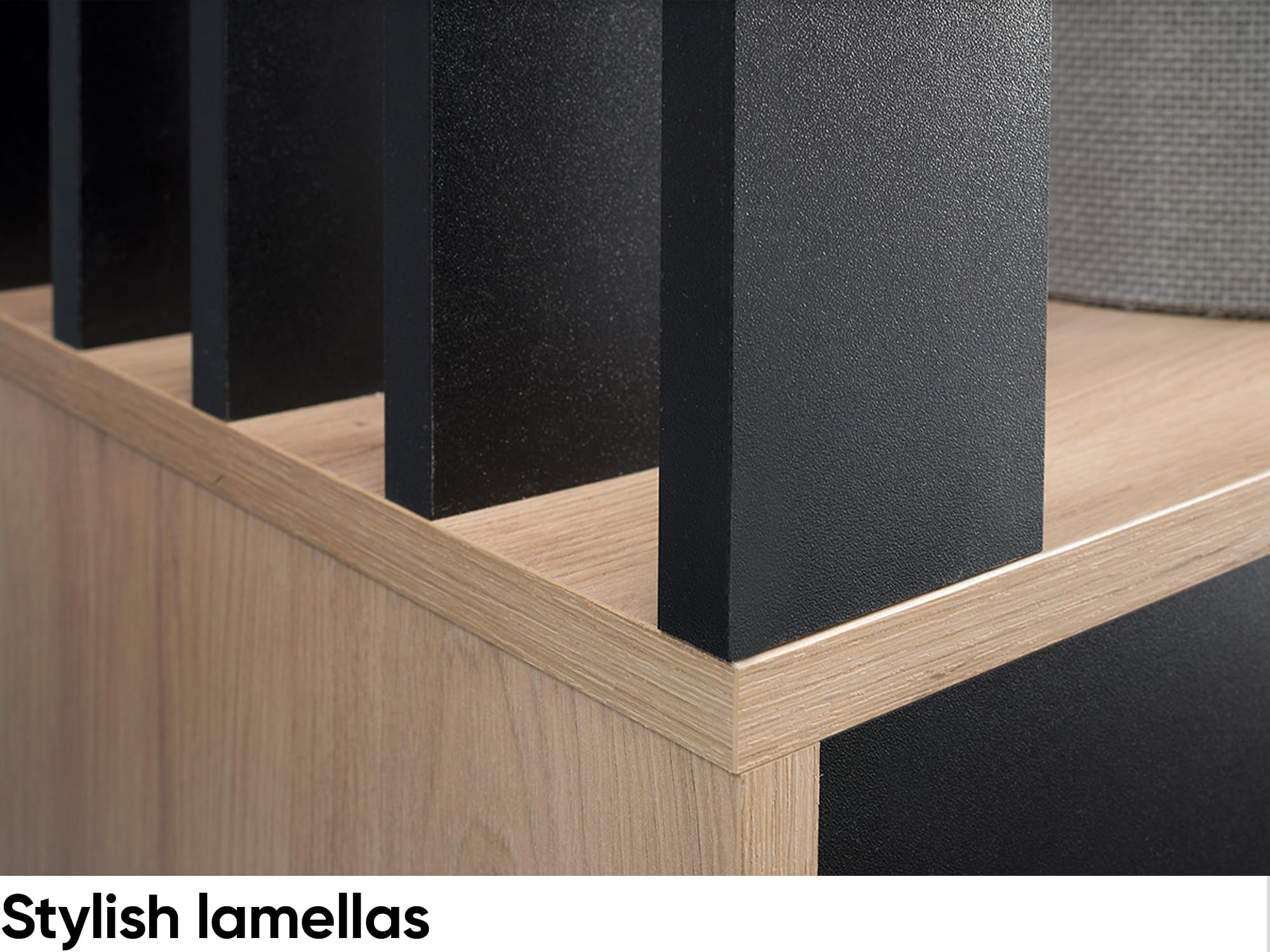 MEBLINI Garderobenschrank Flur mit Spiegel - Garderobe Schrank - Flurgarderobe schmal - Garderobe Flur Möbel Set - Flurschrank hoch - Milano - 100x33x190cm R/L - Artisan Eiche mit Sitzbank