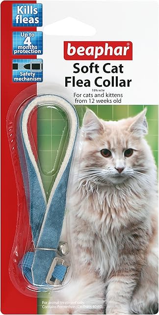 Beaphar Cat Flea Collar Blue Velvet - Valentina Valentti UK