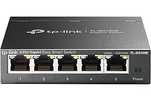 TP-Link TL-SG105E - 5 Port Gigabit Managed Switch