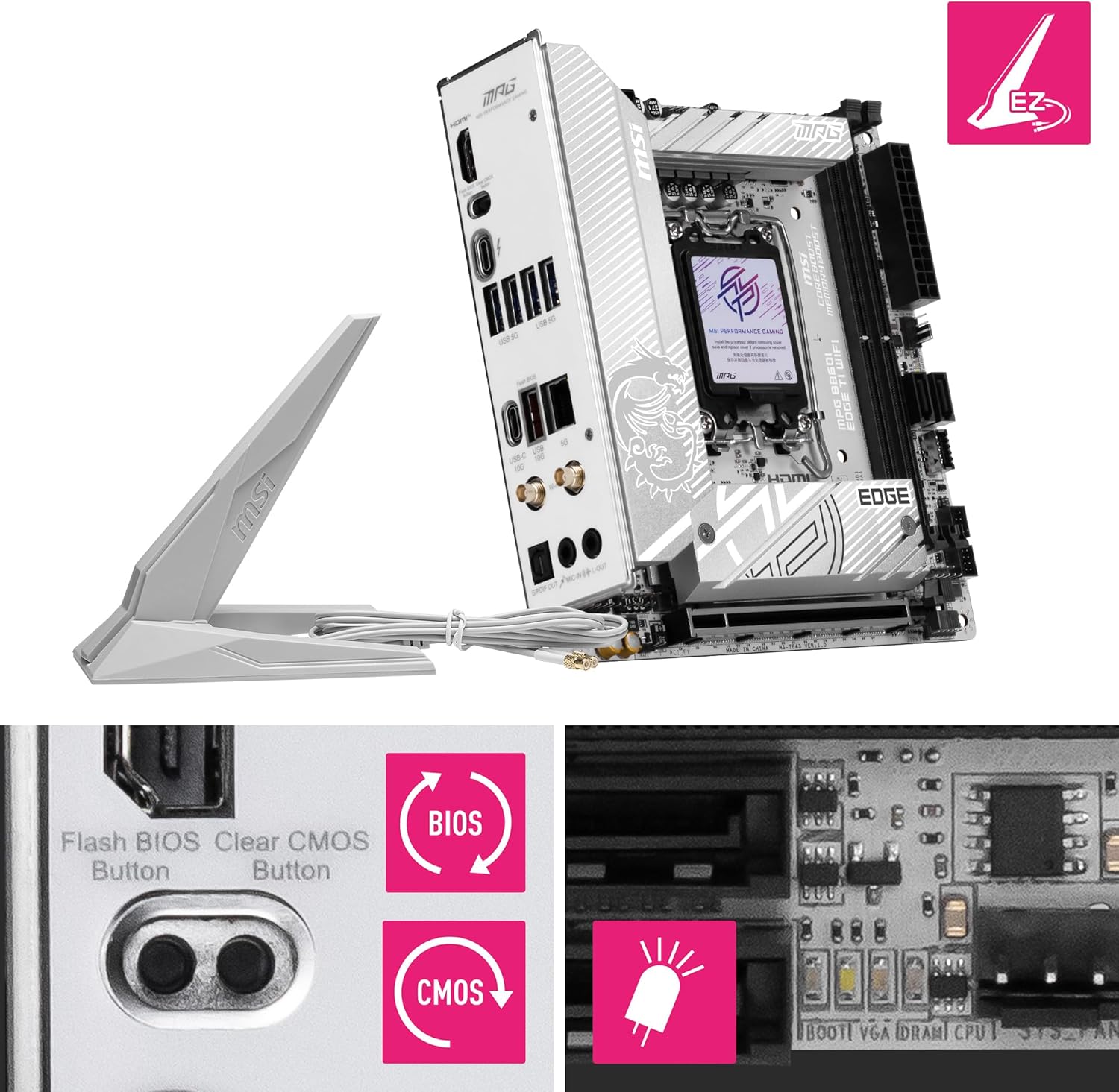 MSI MPG B860I Edge TI WiFi Review: Testado por 7 dias para gamers