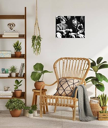 Miniatura 3 de Lienzo decorativo para pared, diseño de César Chávez termina su huelga de hambre con Sen Robert Kennedy, decoración figurativa, 32 x 24 pulgadas