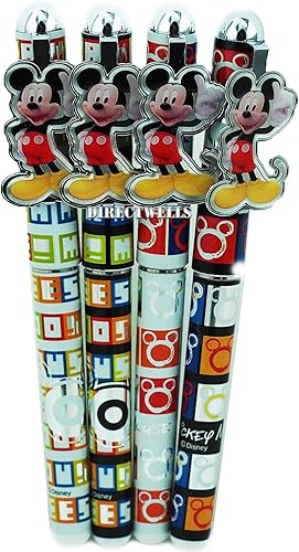 4 bolígrafos de Mickey Mouse