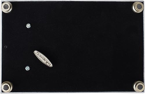 Miniatura 7 de Cottage Garden Heavens Walk Each Step I Take - Caja de música pequeña con diseño floral en relieve en tono plateado y rosa