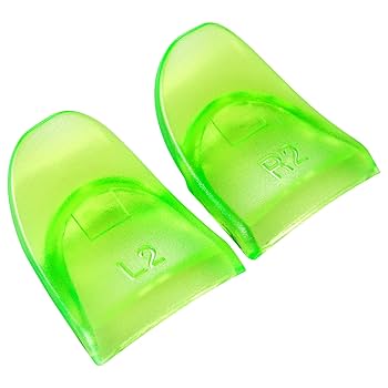 Amazon.com: eXtremeRate Clear Green 2 Pairs L2 R2 Buttons