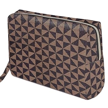 checkered makeup case