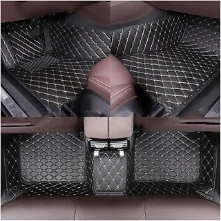 Motorbike Exhaust Pipe Custom Car Floor Mat For Kia For RIO 2001-2023 All Model For Rio 3 4 For X Line Auto Rug Carpet Footbridge Accessories Styling Interior Parts Silencer Eliminator(Black yellow)