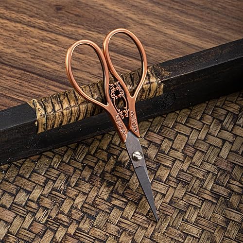 Miniatura 5 de Tijeras de nubes auspiciosas de acero inoxidable estilo europeo vintage para costura, bordado, costura, manualidades, trabajo de arte y uso diario,