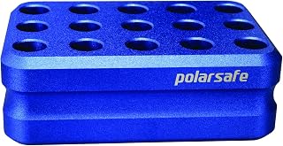 Argos Technologies CB15 Polarsafe Aluminum Cooling Block 15-Well for 1.5-2.0 mL Tubes, Blue