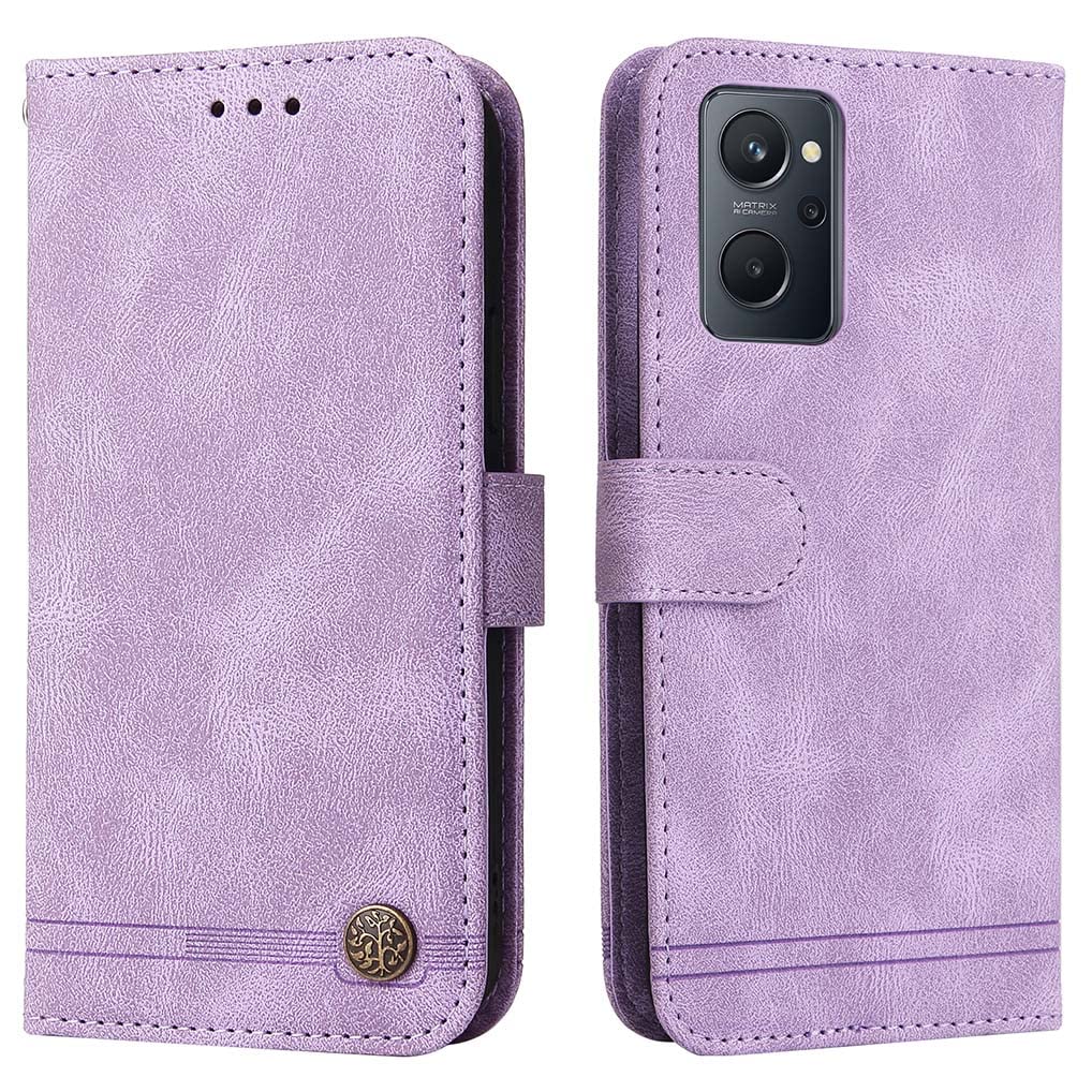 SEAHAI Cover per Oppo A96 / Oppo A76 / Realme 9i / Oppo A36, Ultra Sottile Custodia Premium Pelle Portafoglio Kickstand Slot per Schede [RFID Blocking] TPU Antiurto Flip Cover Libro