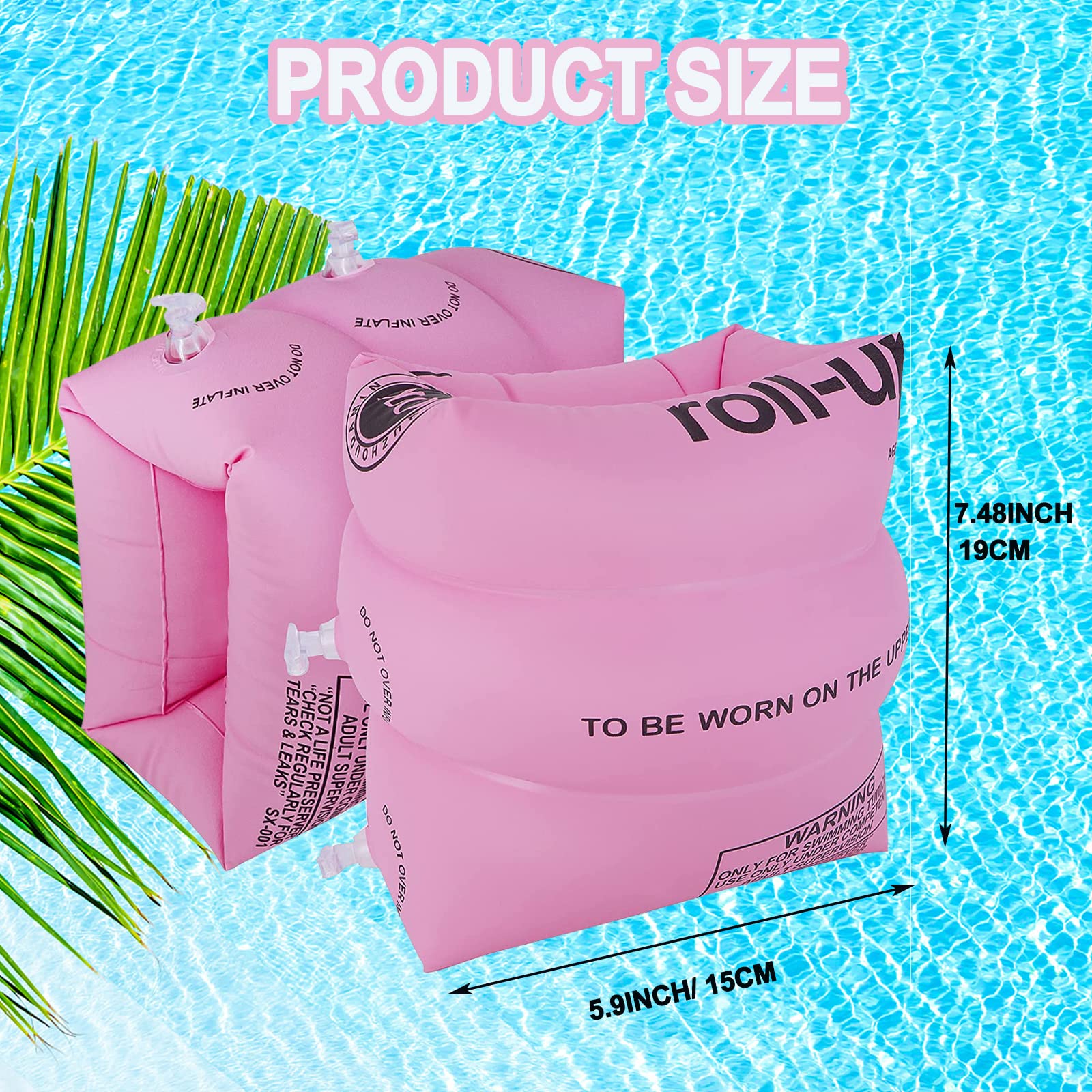 2 works Inflatable Swimming Armbands - Image 2