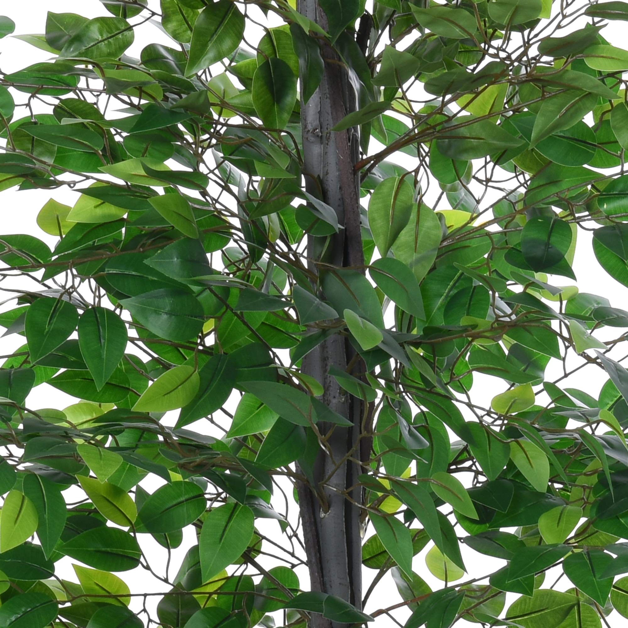 Outsunny Albero Baniano Artificiale Pianta Finta da Interno 145cm Verde | Uso Esterno
