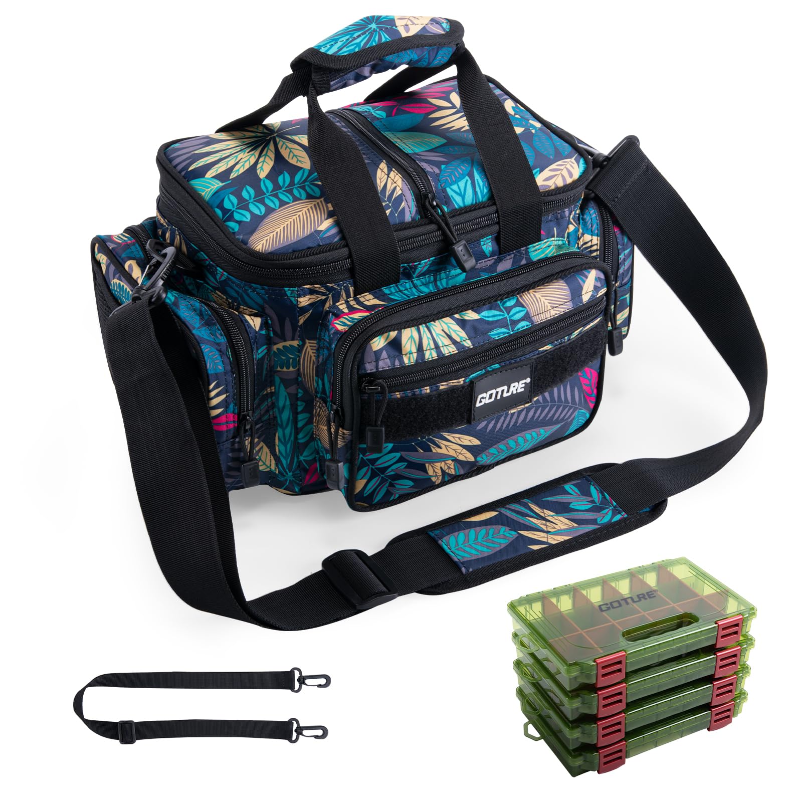 Goture Fishing Tackle Bag - Waterproof & Durable -14 Goture Fishing Tackle Bag - Waterproof & Durable -14