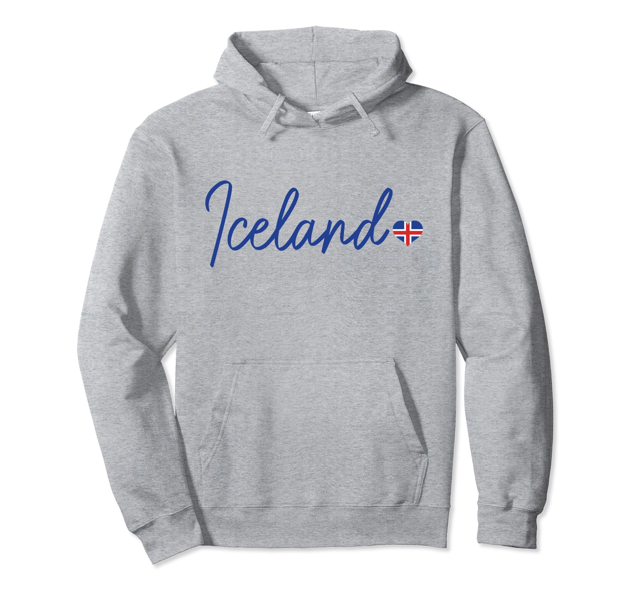 We Love IcelandIceland Icelandic Flag Pullover Hoodie