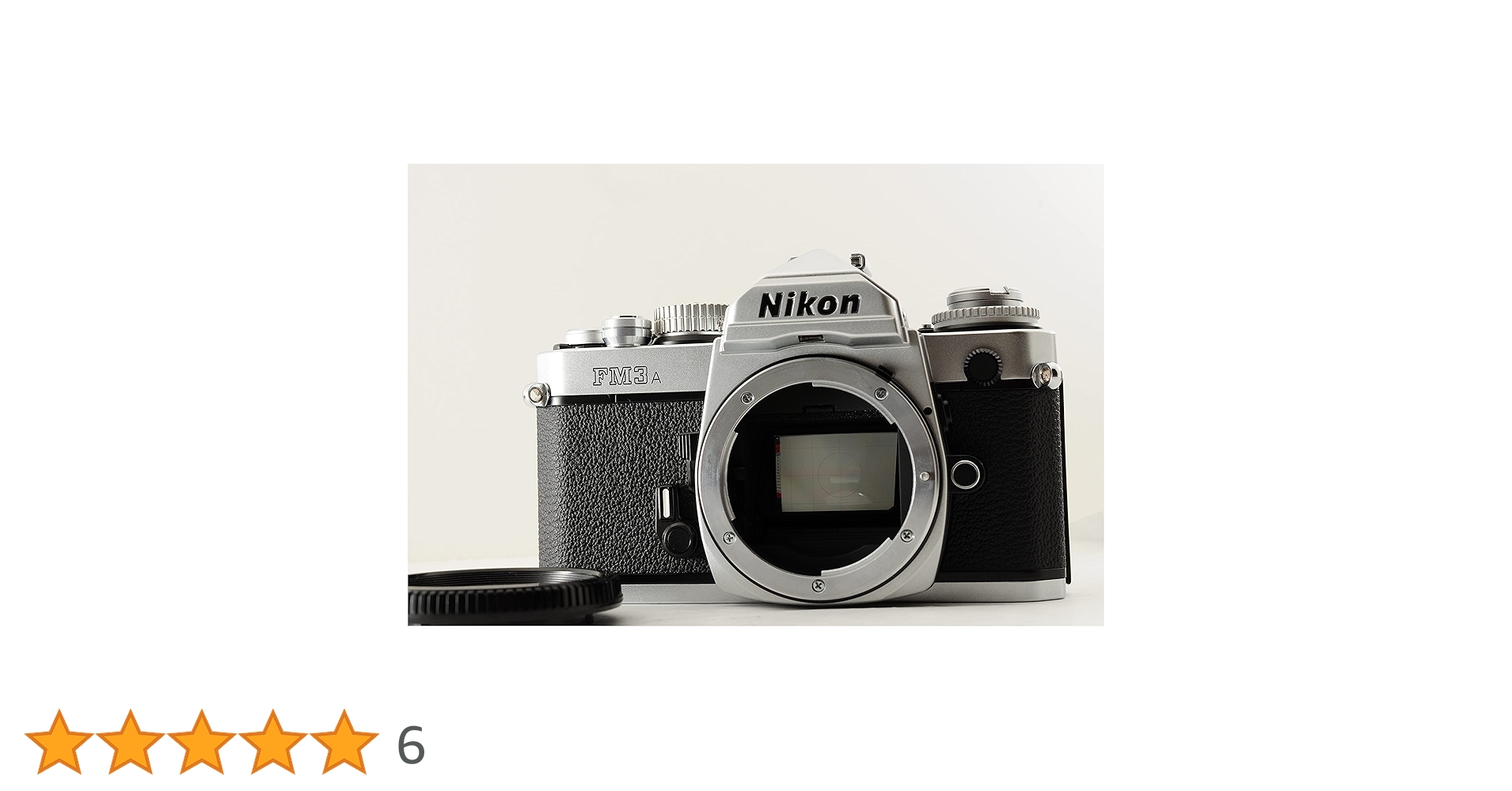 Nikon - ■極上品■ Nikon FM3A ボディ シルバー ニコン 【中古】Nikon FM3A シルバー フィルム一眼レフカメラ