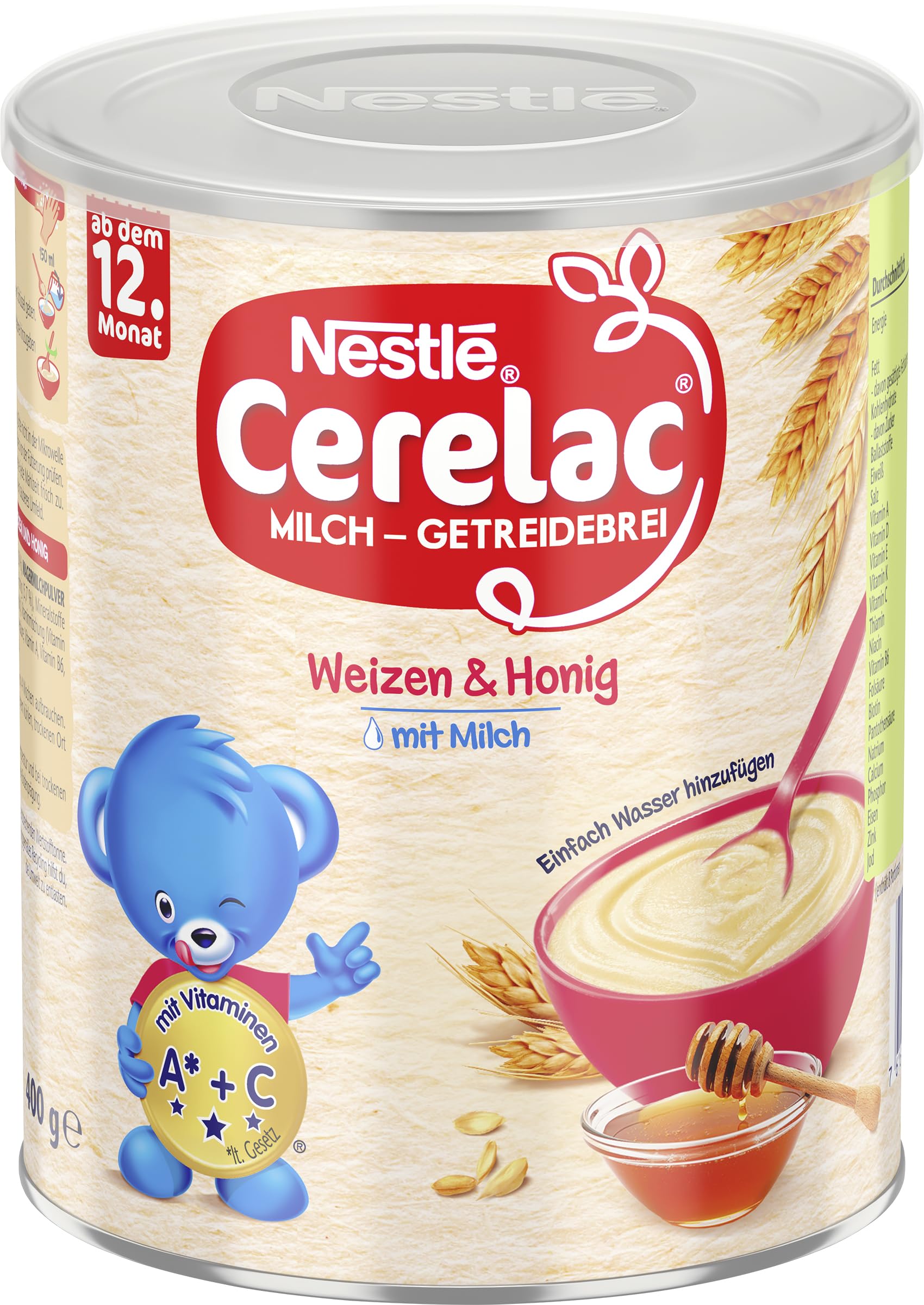 Cerelac Wheat Infant Cereal with Milk 400 g | from 6 months+ | Baby Cereal