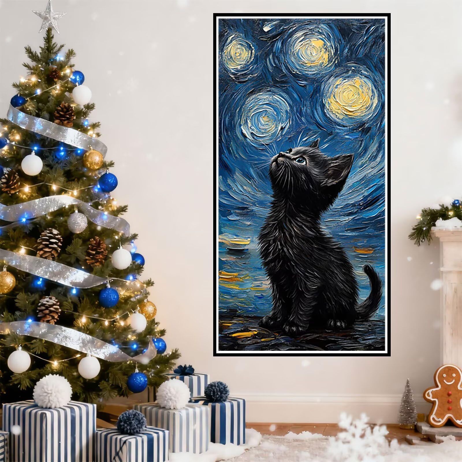 5D diamentowy obraz kot diamentowy obraz dla dorosłych płótno płótno pełny zestaw dla dorosłych DIY mozaika kryształ górski zestaw do haftu krzyżykowego haft diamentowy obraz, dekoracja do sypialni