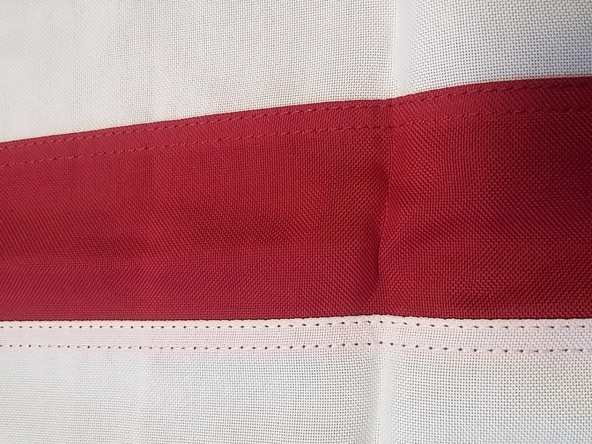 3x5 FT USA 2 PLY Embroidered American Flag with Gold Fringe US Banner New
