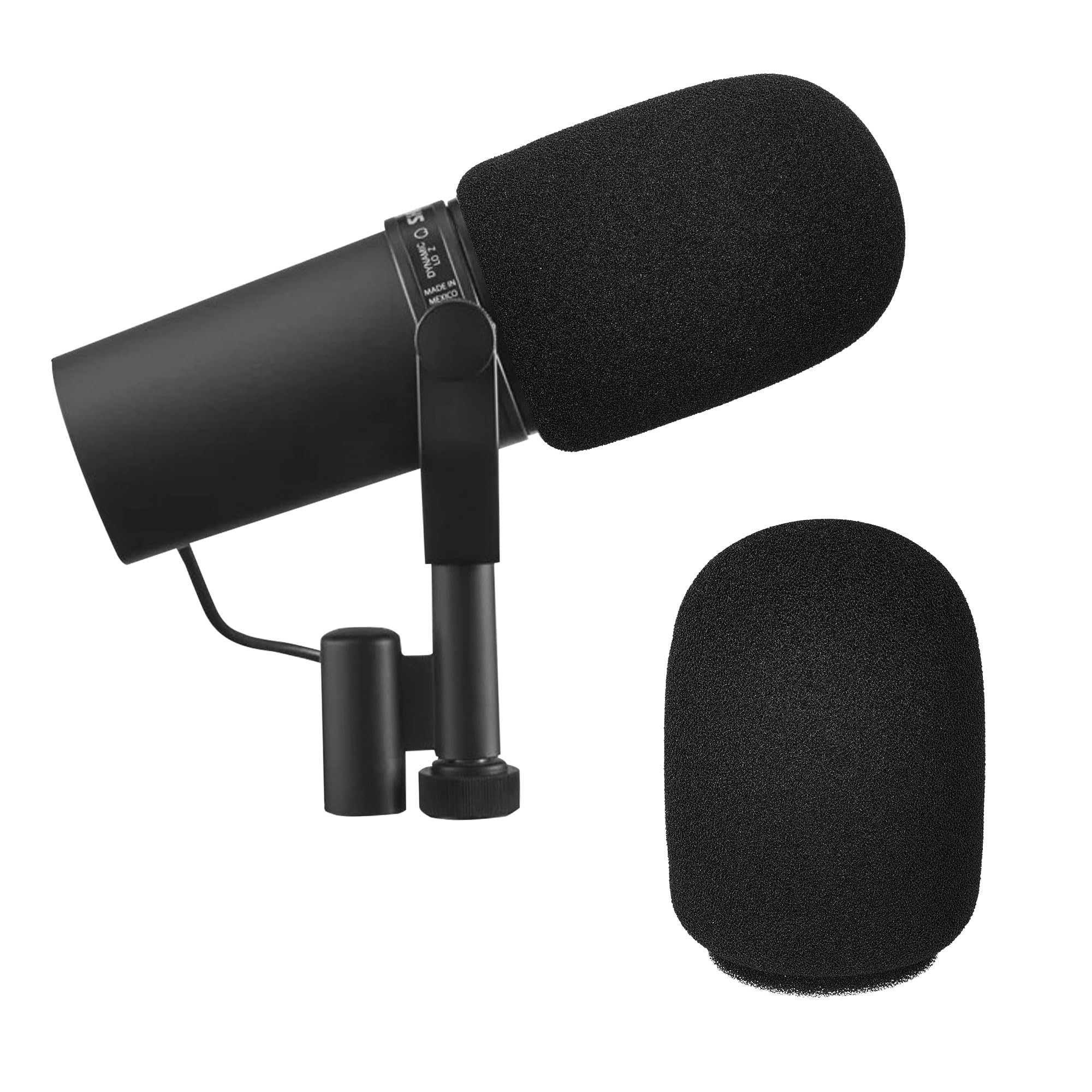 Amazon | kwmobile ウインドスクリーン Shure SM7B / SM27 / PGA27対応 