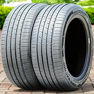 Set of 2 (TWO) Aplus PRO Racing All Season Truck/SUV High Performance Radial Tires-245/45R19 245/45ZR19 245/45/19 245/45-19 102W Load Range XL 4-Ply BSW Black Side Wall UTQG 420AA