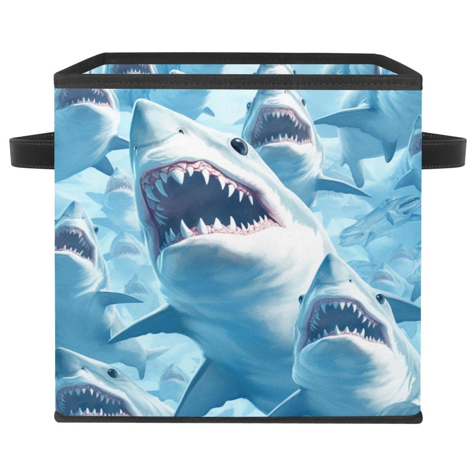 Boîte de rangement requin pour organiser la chambre d'enfant et le dressing