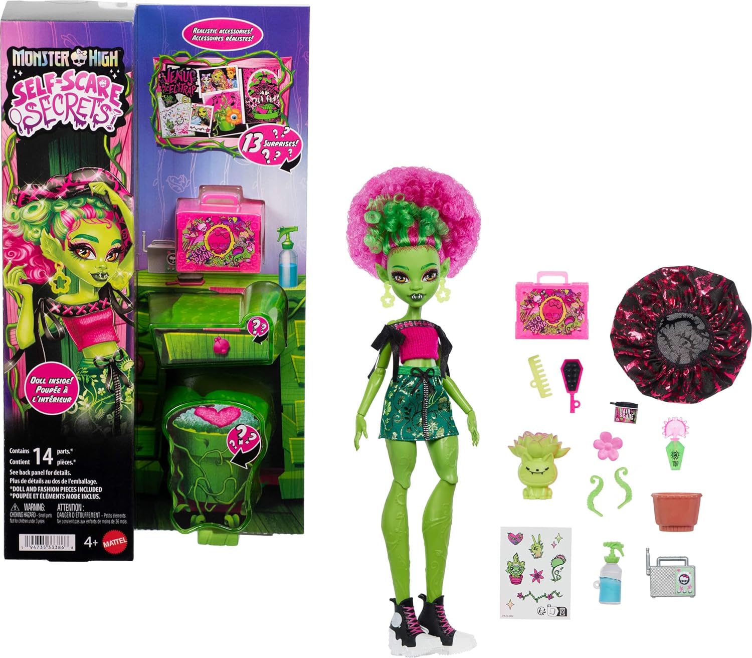Monster High Self-Scare Secrets Venus McFlytrap...