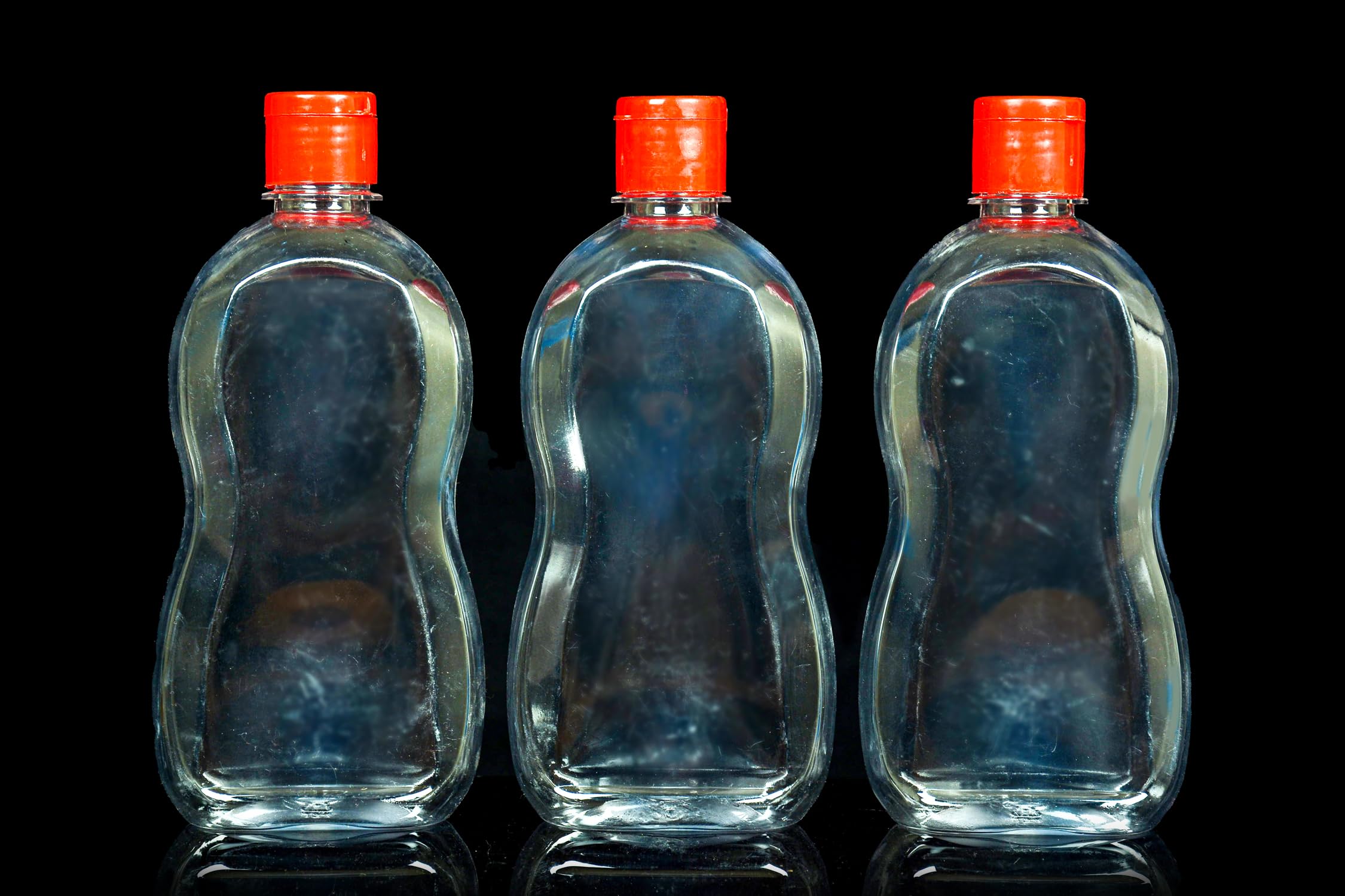 Water Care Technologies Empty PET Bottle with Easy to Pour Cap |Plastic Refillable Bottles | Multipurpose Uses For Hand Wash/Glycerin/Rose Water/Oils/Gel| Portable Containers /500Ml/Pack of 3-image-25