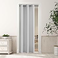 Vista 94 de MYSKY HOME - Cortinas opacas amarillas para sala de estar y dormitorio, cortinas de 84 pulgadas de largo, con ojales, cortinas de oscurecimiento