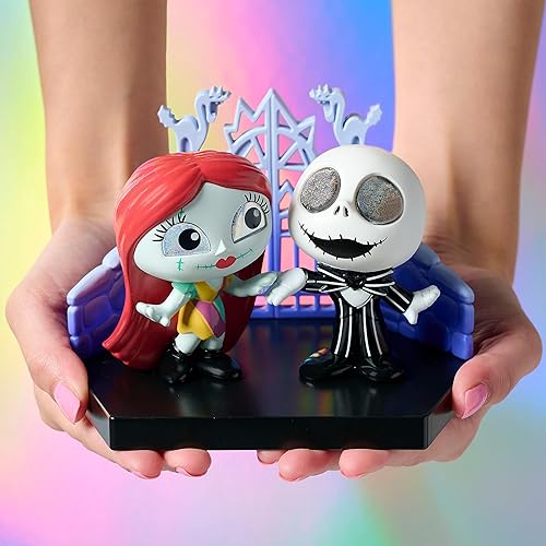 Miniatura 2 de DOORABLES Disney Grand Entrance Figuras coleccionables de 3 pulgadas, Jack Skellington y Sally, juguetes para niños a partir de 5 años, exclusivo de