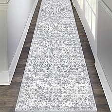 Pauwer Boho Hallway Runner Rug 2x8 Washable Entryway Area Rugs Non Slip Farmhouse Vintage Floor Mat Carpet Runner for Hallways Laundry Room Kitchen Bathroom Bedroom