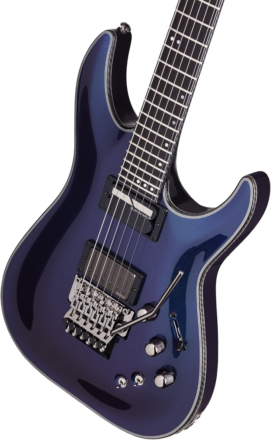 Schecter Hellraiser Hybrid C-1 FR-S Electric Guitar - Ultra Violet
