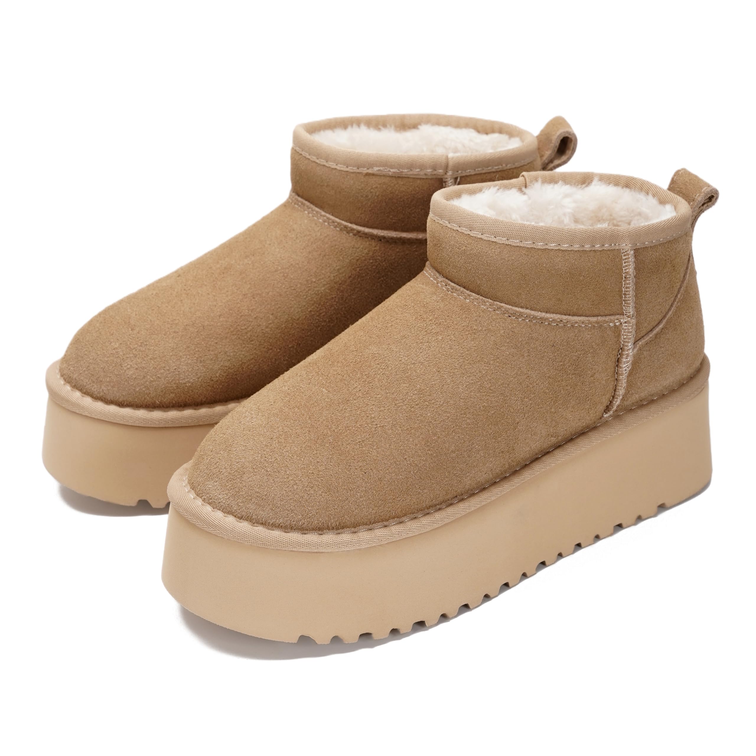 Project Cloud 100% Genuine Leather Ankle Boots for Women - Anti-Slip Memory Foam Insole Womens Boots - Lightweight Winter Womens Shoes, Ankle Booties