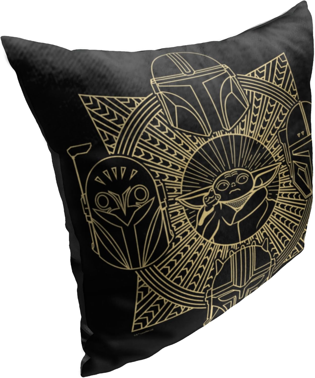 Northwest Star Wars Pillow, 18" x 18", Mandalorian Creed