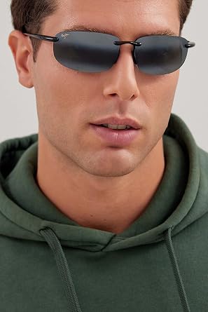 Maui Jim Polarized Men's and Women's Hookipa Rectangular Sunglasses