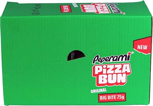 Peperami Original Big Bite Pizza Buns - Ready-to-Eat - Box of 8 x 75 g